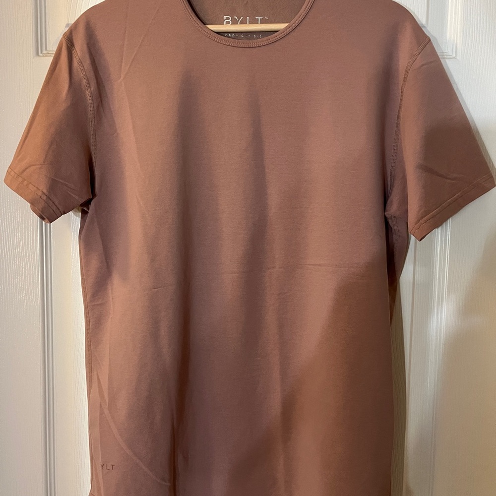 BYLT Basics Men's Short Sleeve Tee in Mauve
